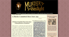 Desktop Screenshot of murderbygaslight.com